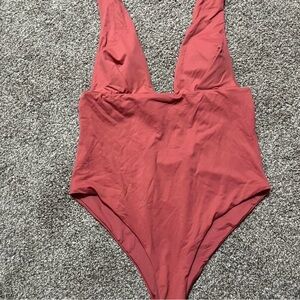 Zara Women's One Piece in Dusty Rose